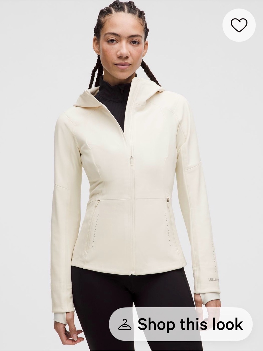 lululemon athletica Cross Chill Jacket - Bone, Women’s S/P
